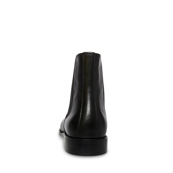 Steve Madden Adamo Lær Støvler Herre Svarte | SM-285HD