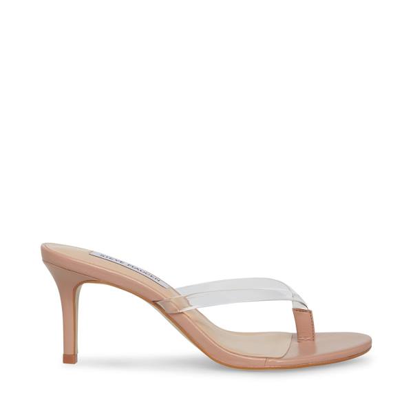Steve Madden Addyson Heel Høye Hæler Dame Clear | SM-081EA
