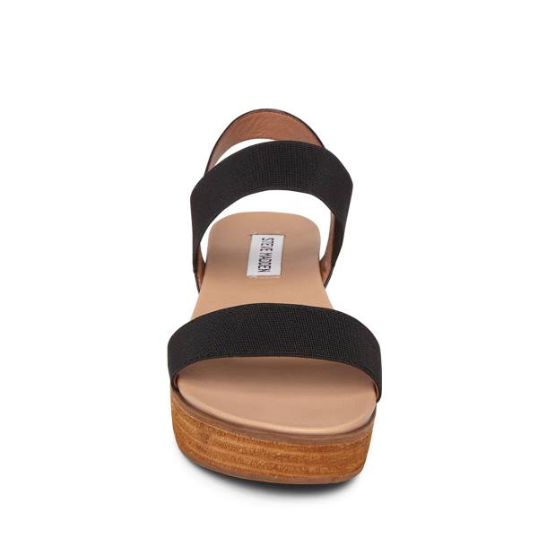 Steve Madden Agile Sandaler Dame Svarte | SM-419IL