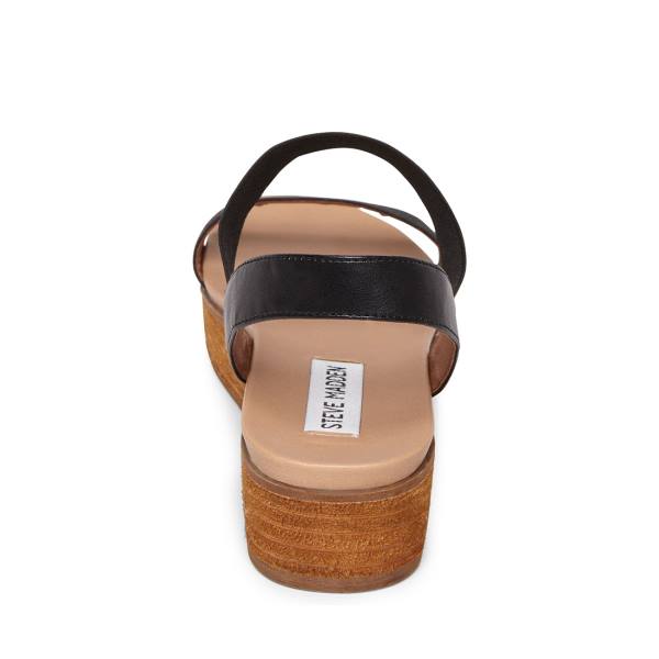 Steve Madden Agile Sandaler Dame Svarte | SM-419IL