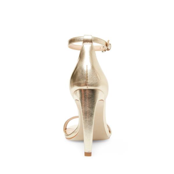 Steve Madden Angelina Metallic Heel Høye Hæler Dame Metal | SM-123DT