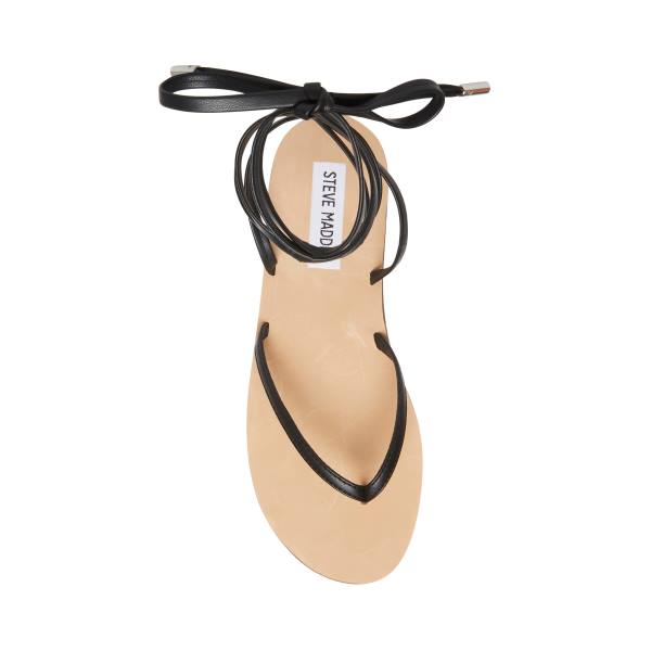 Steve Madden Anna Sandaler Dame Svarte | SM-402GK