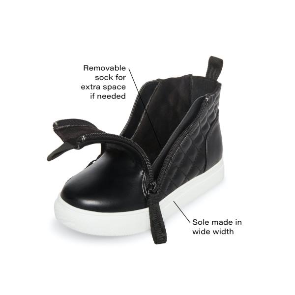 Steve Madden Areggie Joggesko Barn Svarte | SM-089WB
