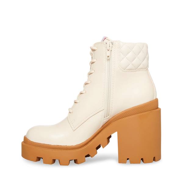 Steve Madden Aryn Bone Ankelstøvletter Dame Beige | SM-125NY