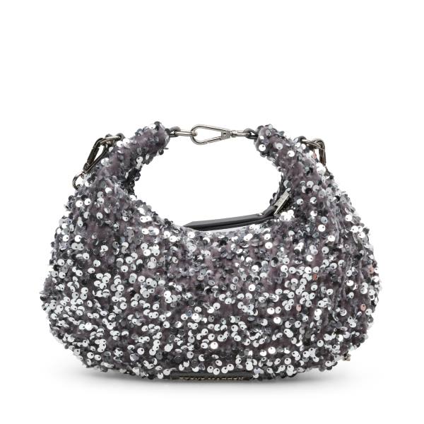 Steve Madden Bbrenda Sequins Crossbody Veske Dame Sølv | SM-582ZT