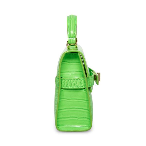 Steve Madden Bdignify Crocodile Crossbody Veske Dame Lyse Grønn | SM-187IV