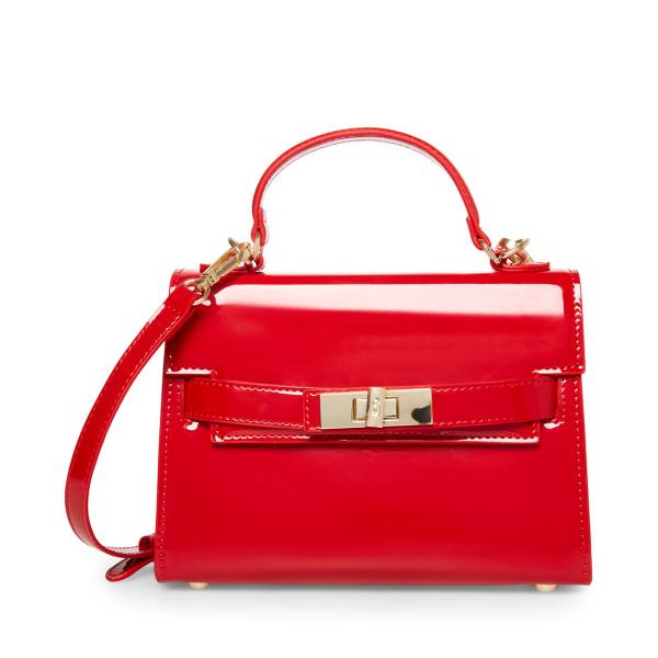 Steve Madden Bdignify Patent Skulderveske Dame Rød | SM-438DF