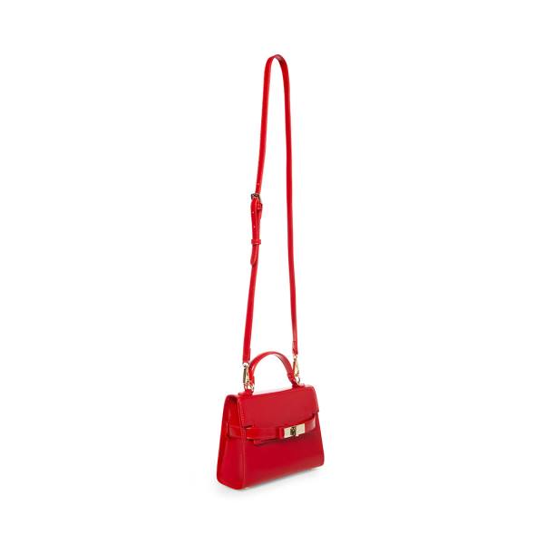 Steve Madden Bdignify Patent Skulderveske Dame Rød | SM-438DF