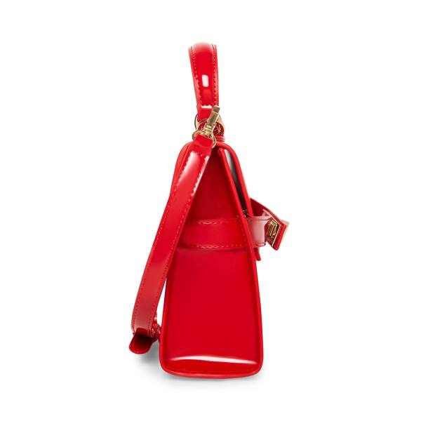 Steve Madden Bdignify Patent Skulderveske Dame Rød | SM-438DF