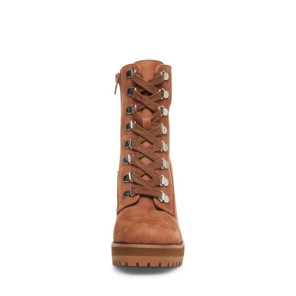 Steve Madden Beso Nubuck Ankelstøvletter Dame Brune | SM-625EP