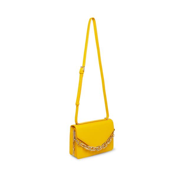 Steve Madden Bindio Crossbody Veske Dame Gul | SM-546KU