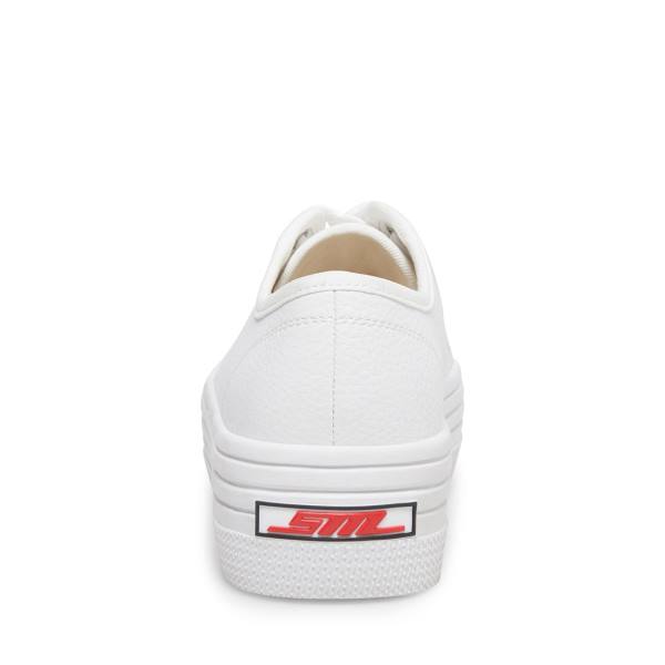 Steve Madden Bobbi30 Joggesko Dame Hvite | SM-598YJ