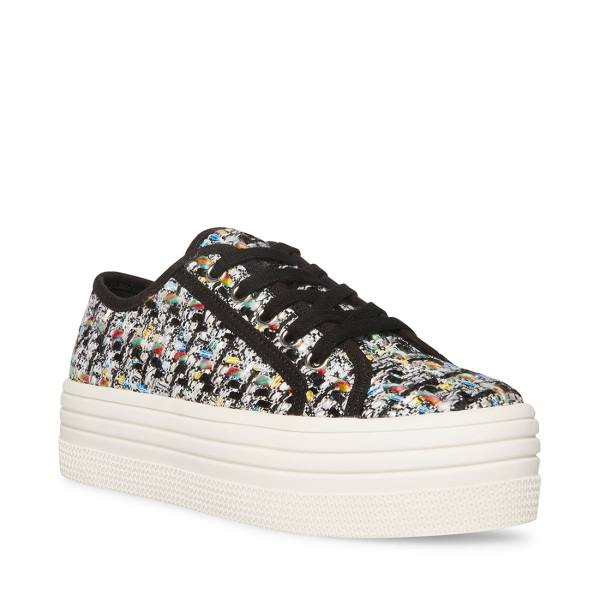 Steve Madden Bobbi 30 Joggesko Dame Marineblå Multicolor | SM-502EU