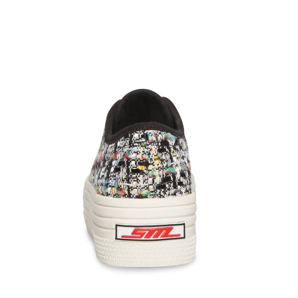 Steve Madden Bobbi 30 Joggesko Dame Marineblå Multicolor | SM-502EU