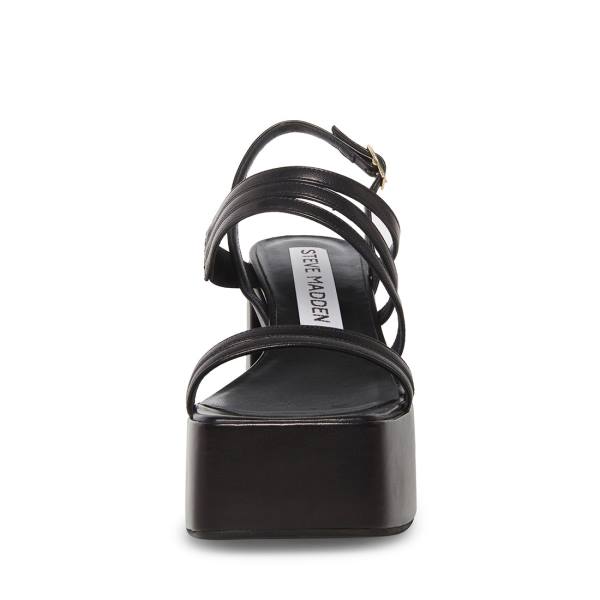 Steve Madden Bossy Lær Heel Høye Hæler Dame Svarte | SM-598FW