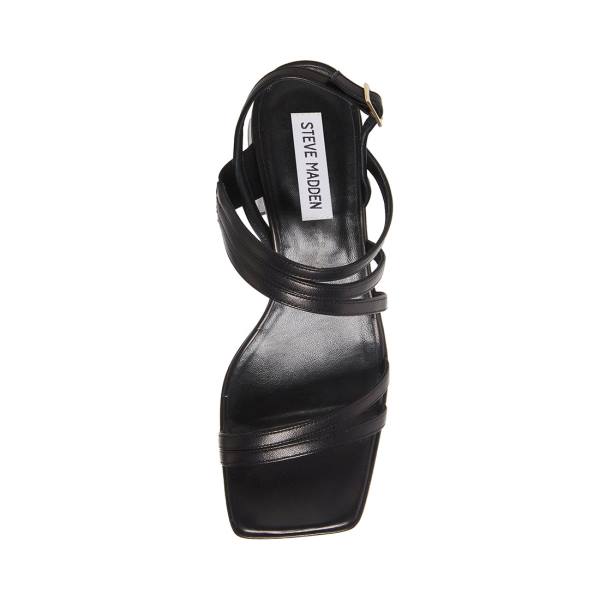 Steve Madden Bossy Lær Heel Høye Hæler Dame Svarte | SM-598FW