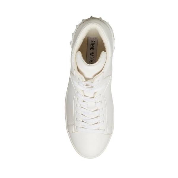 Steve Madden Brix Joggesko Dame Hvite | SM-619UL
