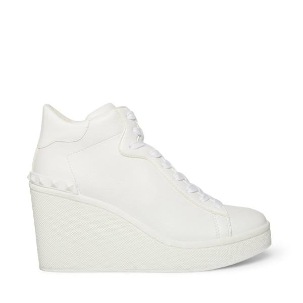 Steve Madden Brix Joggesko Dame Hvite | SM-619UL