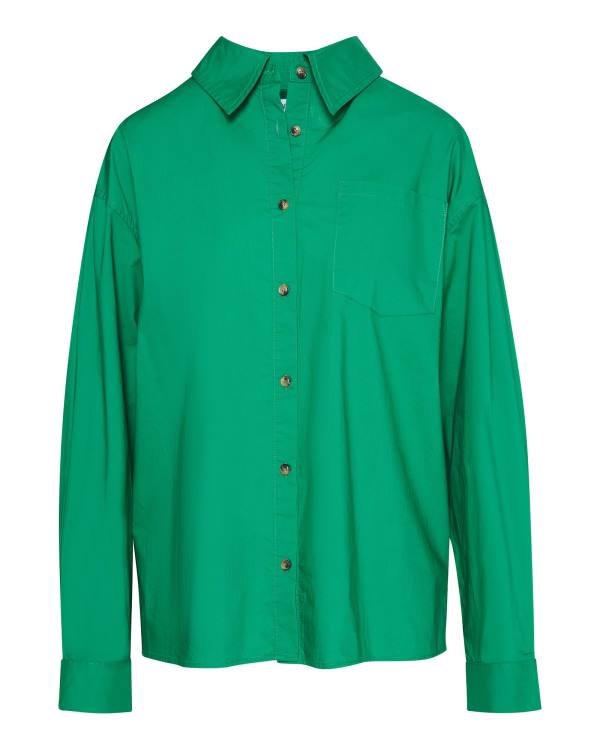 Steve Madden Button Down Kort Set Loungewear Dame Grønn | SM-407PT