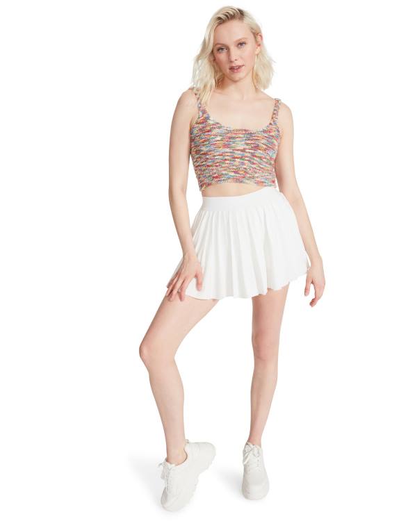 Steve Madden Cozy Knit Tank Topper Dame Rød | SM-803XR