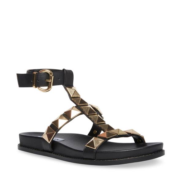 Steve Madden Daft Sandaler Dame Svarte | SM-875PE