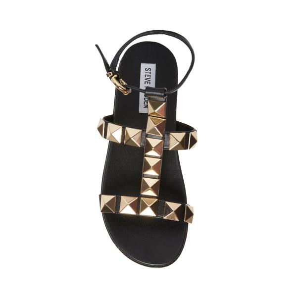 Steve Madden Daft Sandaler Dame Svarte | SM-875PE