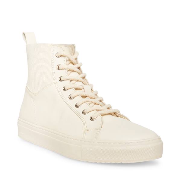 Steve Madden Dante Bone Lær Joggesko Herre Beige | SM-495BA
