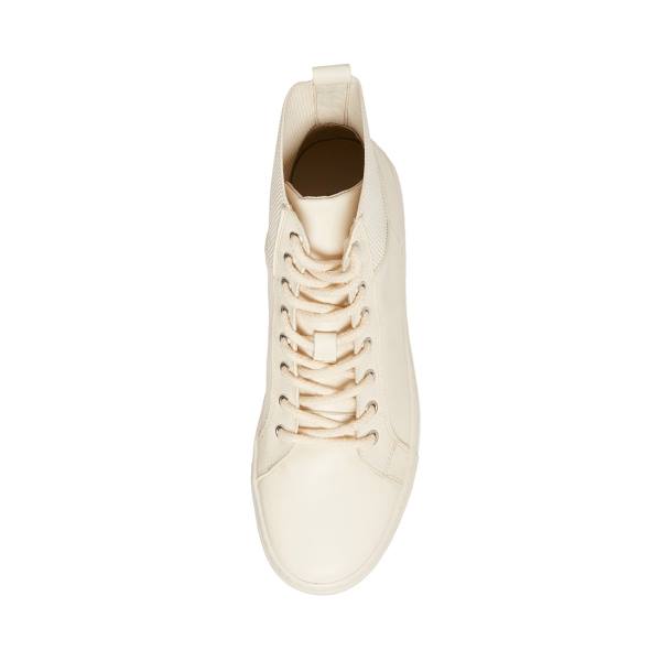 Steve Madden Dante Bone Lær Joggesko Herre Beige | SM-495BA