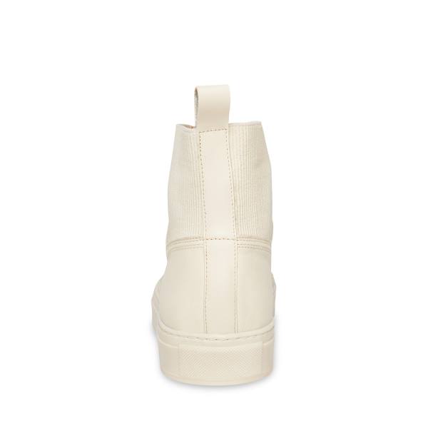 Steve Madden Dante Bone Lær Joggesko Herre Beige | SM-495BA
