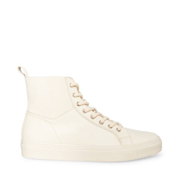 Steve Madden Dante Bone Lær Joggesko Herre Beige | SM-495BA