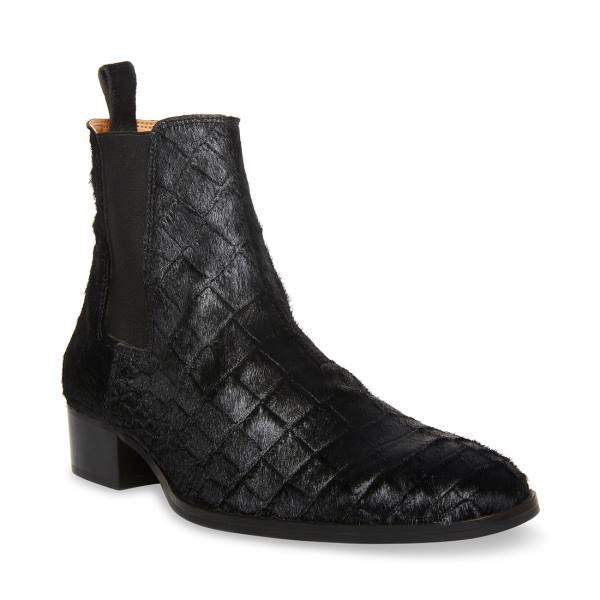 Steve Madden Dex-p Pony Støvler Herre Svarte | SM-609RS