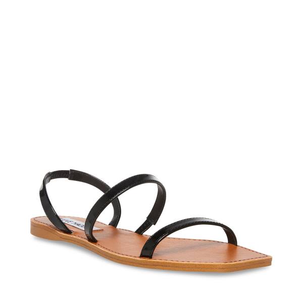 Steve Madden Direct Patent Sandaler Dame Svarte | SM-390SZ