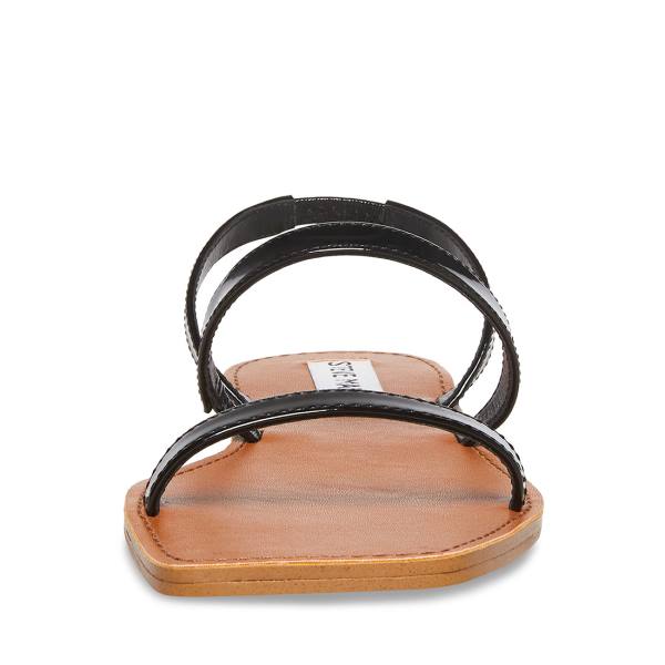 Steve Madden Direct Patent Sandaler Dame Svarte | SM-390SZ