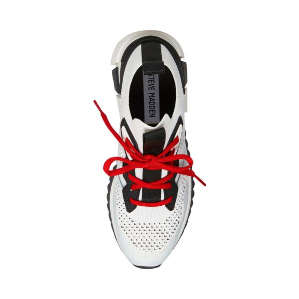 Steve Madden Dribble Joggesko Dame Hvite Multicolor | SM-972GV