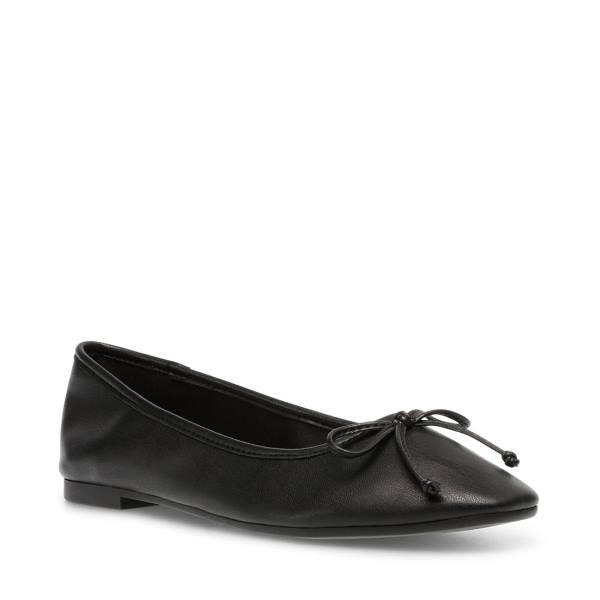 Steve Madden Eldora Flate Sko Dame Svarte | SM-278QL
