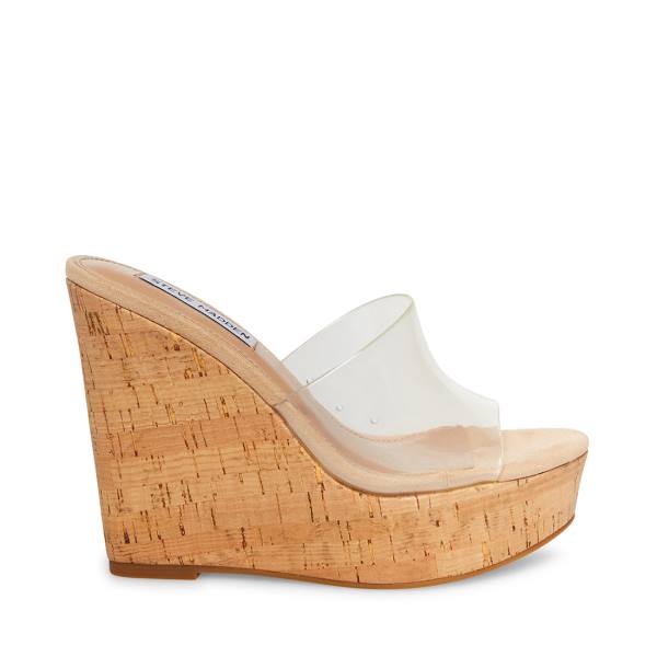 Steve Madden Elenora Sandaler Dame Clear | SM-691QE