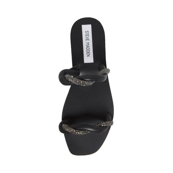 Steve Madden Flipped Sandaler Dame Svarte Multicolor | SM-820LU