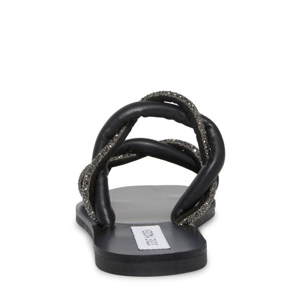 Steve Madden Flipped Sandaler Dame Svarte Multicolor | SM-820LU