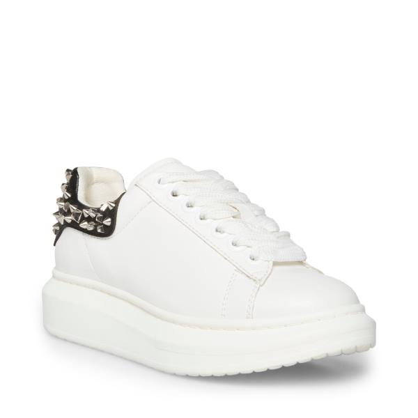 Steve Madden Gelsie Joggesko Dame Hvite | SM-853JX