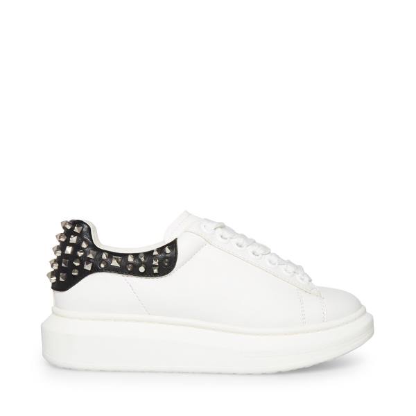 Steve Madden Gelsie Joggesko Dame Hvite | SM-853JX
