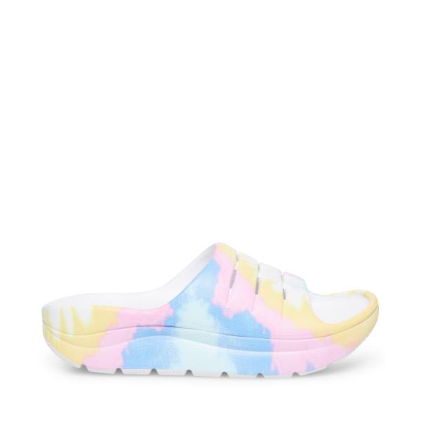 Steve Madden Hawai Bright Sandaler Dame Lyse Multicolor | SM-375CU