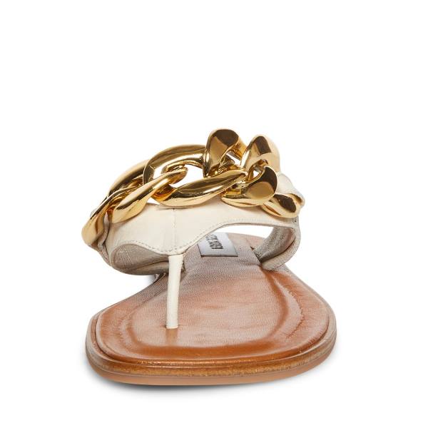 Steve Madden Hazel Sandaler Dame Hvite | SM-650MN