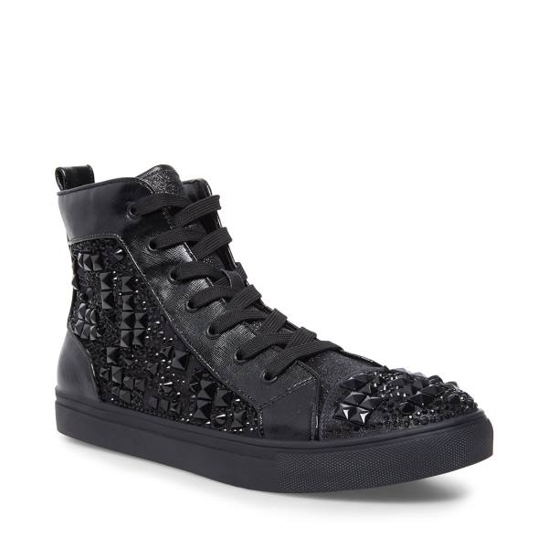 Steve Madden Headlines Joggesko Herre Svarte | SM-169VZ