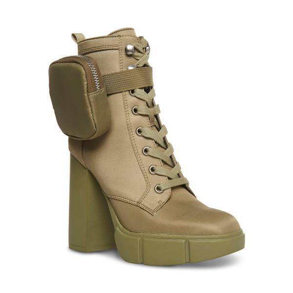 Steve Madden Herrick Ankelstøvletter Dame Grønn | SM-041HR