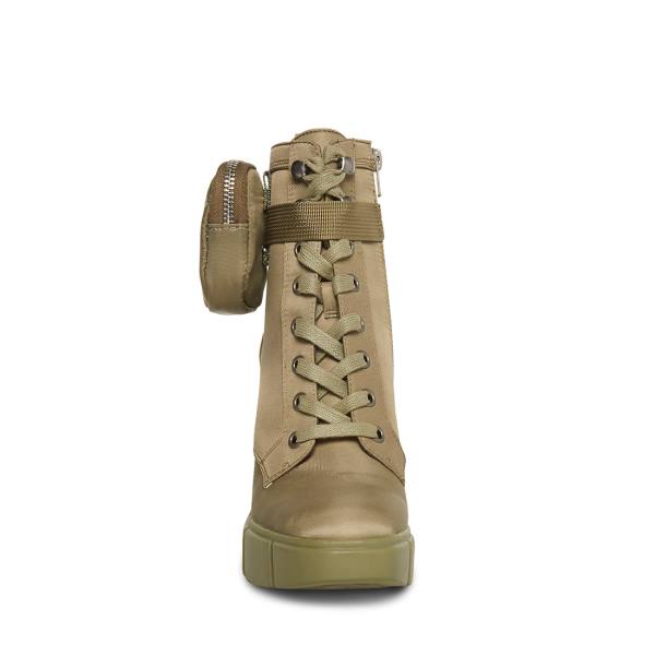 Steve Madden Herrick Ankelstøvletter Dame Grønn | SM-041HR