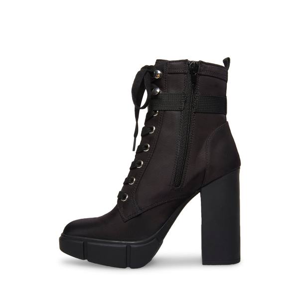 Steve Madden Herrick Ankelstøvletter Dame Svarte | SM-687IP