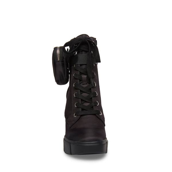 Steve Madden Herrick Ankelstøvletter Dame Svarte | SM-687IP