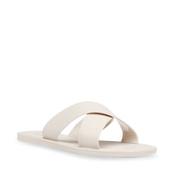 Steve Madden Horizon Off-white Sandaler Dame Hvite | SM-960CR
