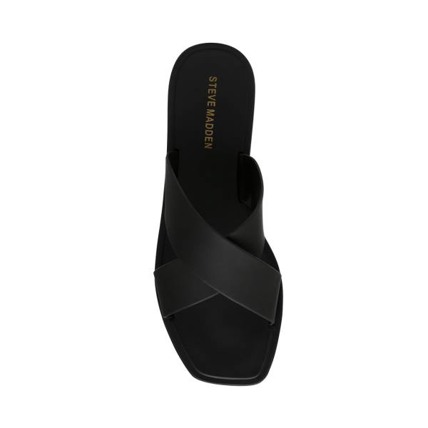 Steve Madden Horizon Sandaler Dame Svarte | SM-490FY