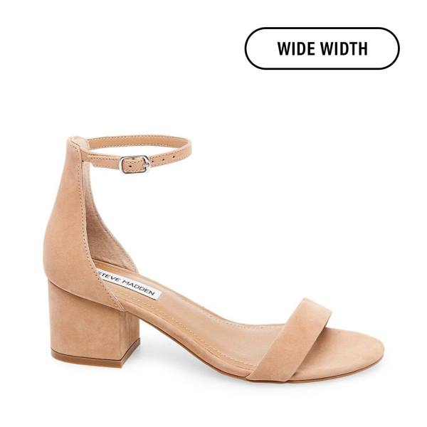 Steve Madden Ireneew Tan Nubuck Heel Høye Hæler Dame Brune | SM-976PZ